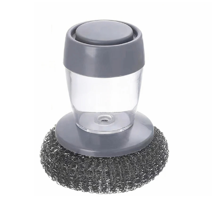 Cleaning Brush Kitchen Brush with Integrated Detergent
